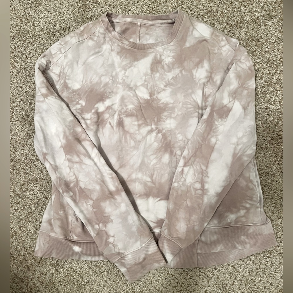 Tie dye sweatshirt with pockets
